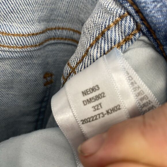 Madewell Stovepipe Jeans 32 T Light Wash High Rise Stretch And Flex - Picture 6 of 11